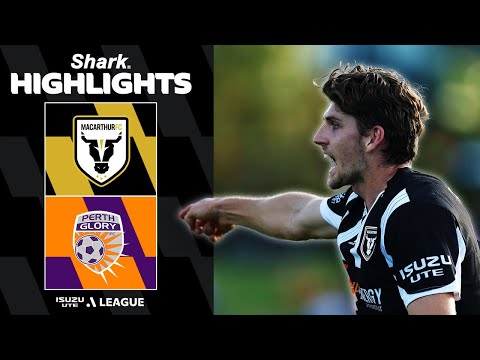 Macarthur Bulls v Perth Glory | SHARK HIGHLIGHTS | Isuzu UTE A-League 2025-26 | Round 06
