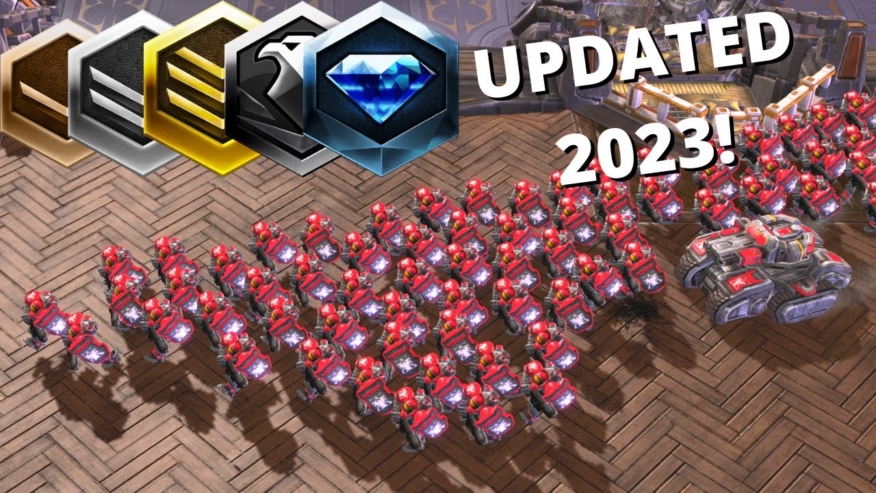 Learn StarCraft 2 - Easy Build For Ranking Up (Bronze to Diamond)