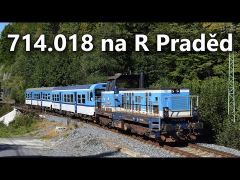 Vláčkaři jsou u toho | 714 018-9 na R 1326 Praděd (18. 9. 2020)