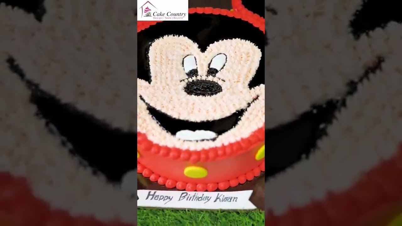 Big Mickey Mouse Cake #mickeymouse #mickeymouseclubhouse #mickeymousecake #cakes #viralvideos