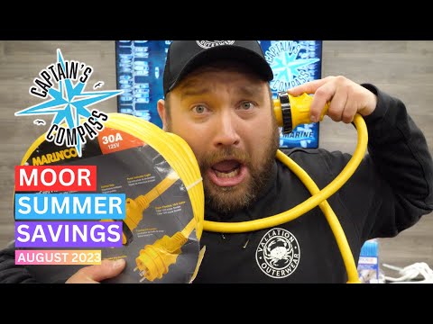 🌊 Moor Summer Savings: 5 Must-Have Docking & Mooring Products | August 2023 Hot Buys! ⛵