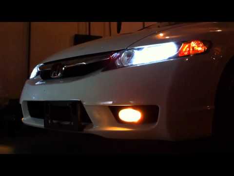 5000k & Nokya H11 Yellow Fog Lights