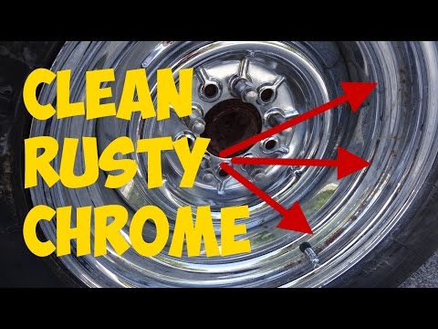 Easy Rusty Chrome Cleaning Trick (with Aluminum Foil!) Video
