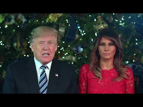 President Trump Quotes Bible Isaiah 9:6 December 25 2017 Video
