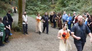 Our Heathen Handfasting Ceremony, Freyja's Day 9/30/2016