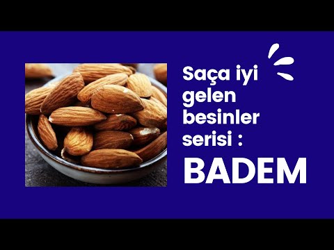 Saça İyi Gelen Besinler Serisi 1. Badem - Dr. Hamid AYDIN