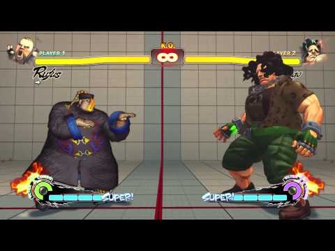 Magic Ultra Throw on Rufus' c.HP