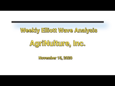 Weekly Elliott Wave Analysis   ANI