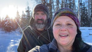 ALASKAN FRIGID TEMPS and FROZEN LIMBS…Meh... Bring it on! HOMESTEADING ALASKA
