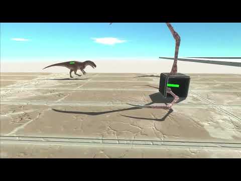 Race to eat Wild Boar-Smilodon and Allosaurus
