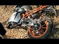 KTM Duke Accident Compilaton