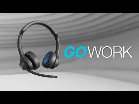 Jlab Go Work Wireless On-Ear Headset Black