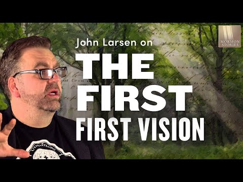 Analyzing the 1st "First" Vision AccountJohn Larsen/Carah Burrell @JohnLarsen1 @nuancehoe | Ep. 1469