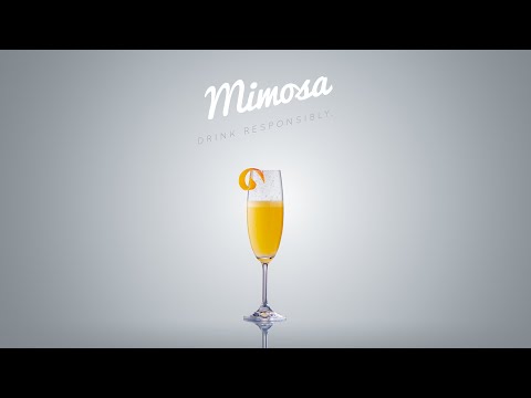 How to make a Mimosa drink ( with all steps followed)