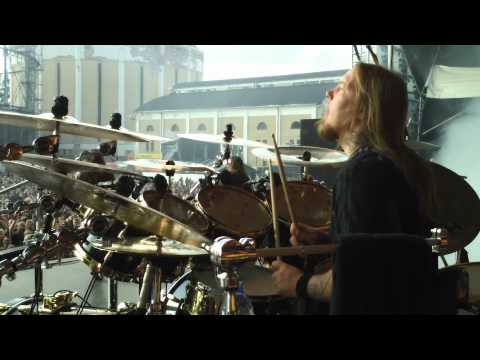 Pearl Artist Fredrik Andersson/Amon Amarth Drum Cam Tuska 2011 - War Of The Gods