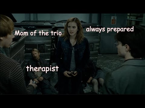 Hermione being a mom for 6 and half minutes straight