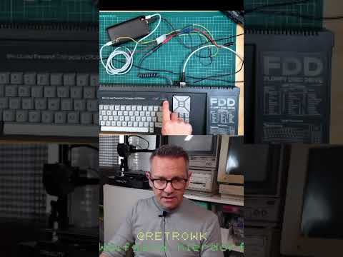 Can you run an Amstrad CPC with a floppy from a powerbank? #amstrad #amstradcpc