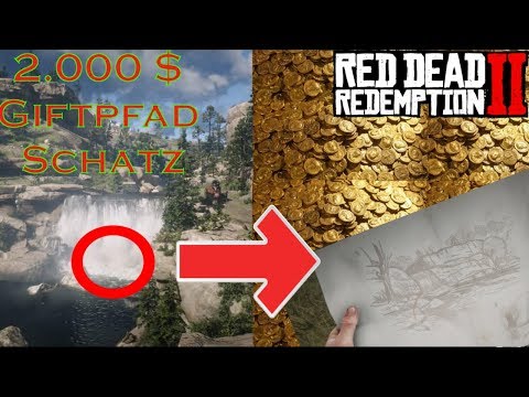 Red Dead Redemption 2 Giftpfadschatz 2000 Dollar -  Gameplay Walkthrough German
