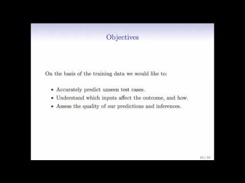 StatsLearning Lecture 1 part1