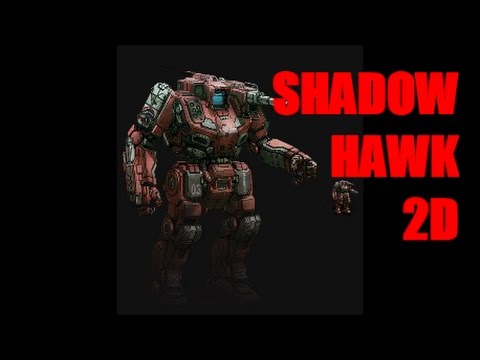 MechWarrior Online - Shadow Hawk 2D