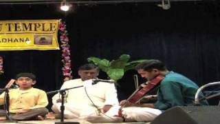 Saketha Pantula - Atharamurali - Whistle Song - Brova Bharama - Tyagaraja Aradhana 2010 - SSVT