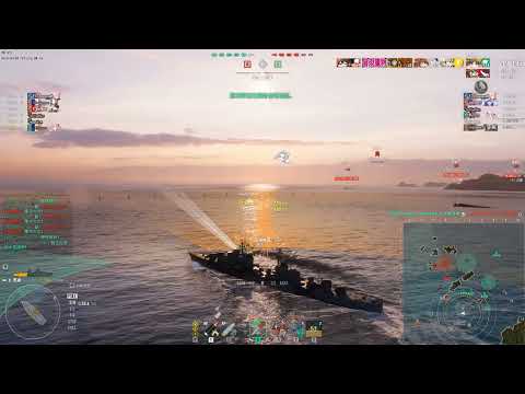 (排名戰)你不就只是多個菸而以 沒事沒事  姊姊我後面大哥多!! 法國 驅逐艦 T10 馬索 WOWS 戰艦世界