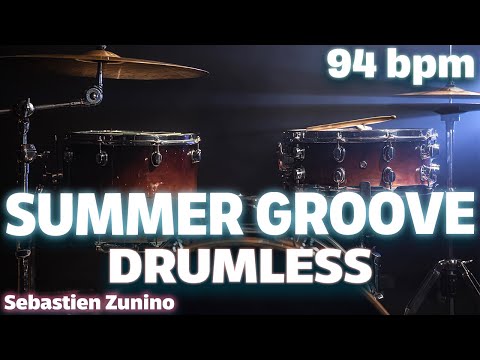 Summer Groove Drumless Backing Track 94 BPM