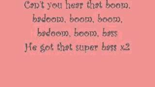 Nicki Minaj-Super Bass [Lyrics]