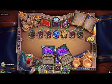 Hearthstone - Book of Heroes -Gul'dan vs Fallen Soldier