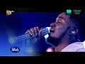 Thabo Performs I M In Love With Another Man By Jazmine Sullivan Idols SA S19 E13 Mzansi Magic