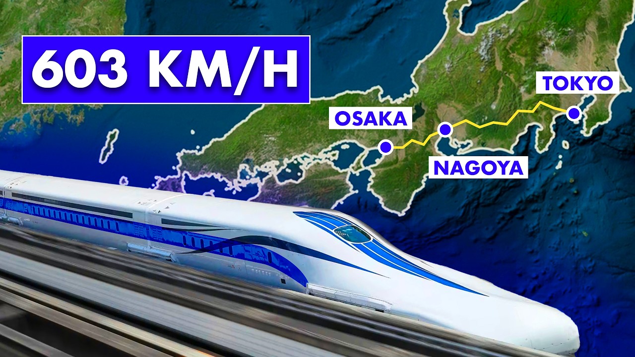 Japan's $85B Maglev Train is Soon to be on Track