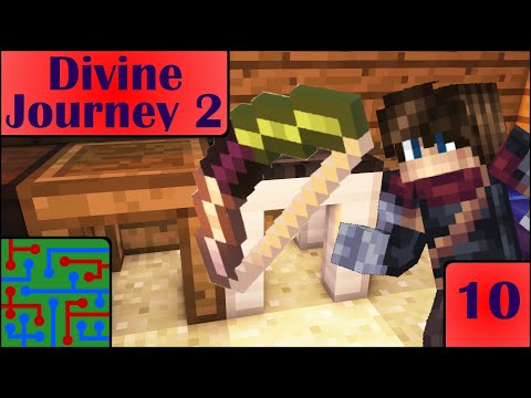 Tinker's Longbow! | Minecraft: Divine Journey 2 | Episode 10