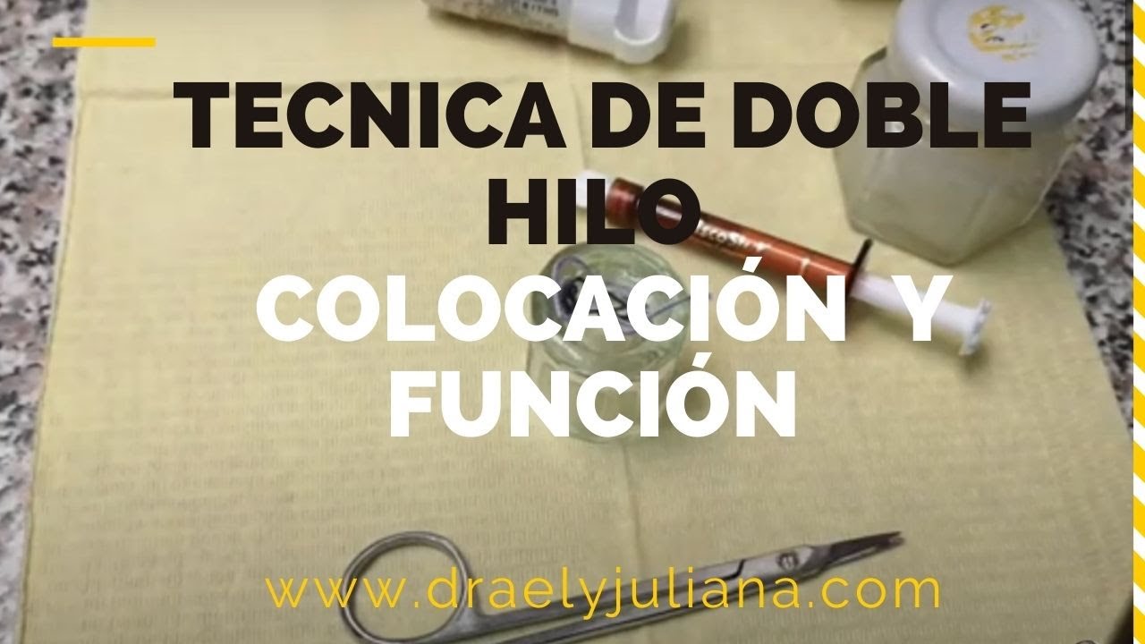 Watch Técnica de DOBLE HILO👅Colocación y Función #MaterialesDentales #HiloRetractor Now Técnica de DOBLE HILO👅Colocación y Función #MaterialesDentales #HiloRetractor