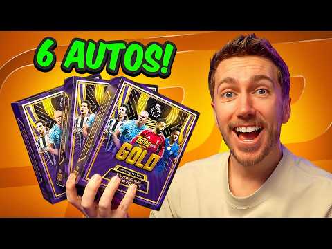I Opened this Seasons ICONIC Topps GOLD Premier League Boxes! (6 Autographs)
