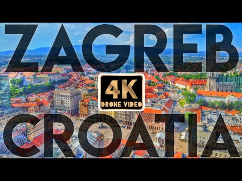 Zagreb & Slunj Rastoke, Croatia 4k Drone