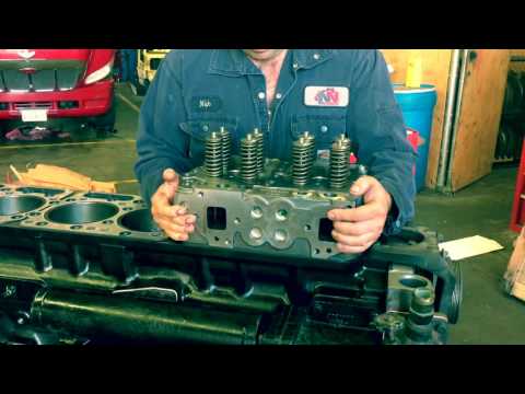 Cummins N14 Engine rebuild