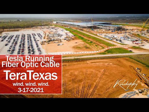 TeraTexas GigaTexas Tesla Cybertruck 4680 Cell - Building a New Tomorrow - 3-17-2021 Wind Wind Wind
