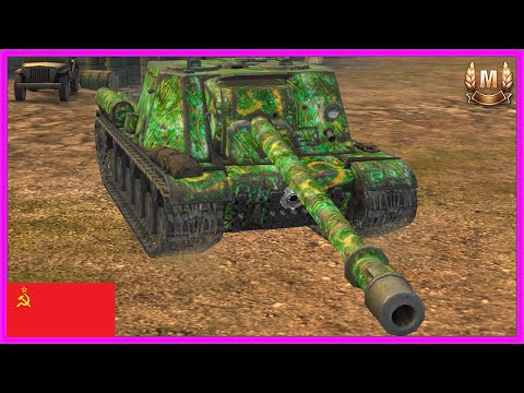 ISU-152 | 4,310 DAMAGE | WoT Blitz ACE Replays