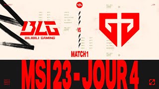 MSI 2023 - Demi Finale Lower Bracket - BLG vs GG - BO5