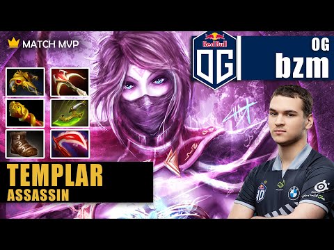 Templar Assassin Mid | OG.bzm | 22 KILLS TA INSANE BUILD REKT MID EZ MMR | 7.31d Gameplay Highlights