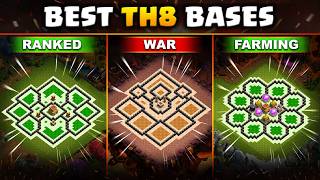 BEST TH8 Base 2026 | Anti Everything Base Design | War + Ranked + Farming