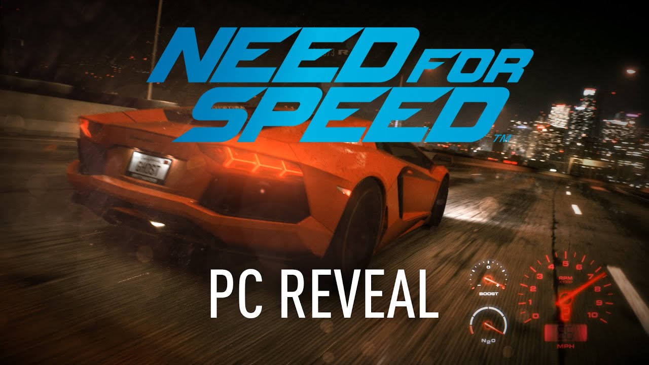 Need For Speed PC Reveal - YouTube