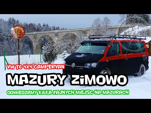 Mazury zimowo | Odwiedzamy kilka fajnych miejsc na Mazurach | Śpimy u "ciotki" 😉 | MotoPodhale.info