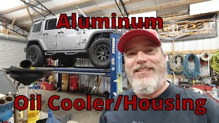 2013 Jeep JK 3.6 Chrysler Pentastar Doorman Aluminum Oil Filter Housing Oil Cooler  UpGrade
