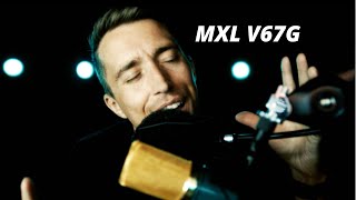 Video thumbnail for MXL V67G Review Test Drive Demonstration by Mint Green Audio