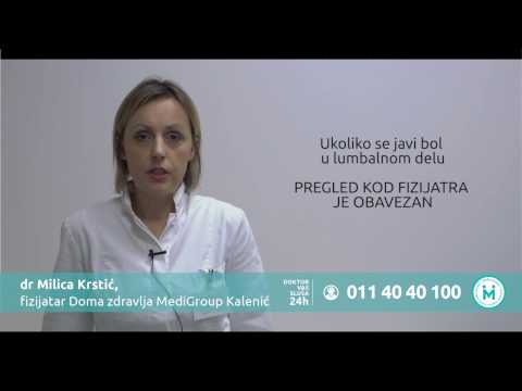 Lumbago i išijas: Uzroci, simptomi i lečenje, dr Milica Krstić
