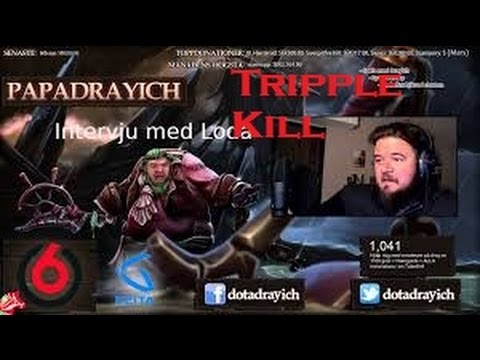 Shadow Fiend of Standin.Klasynky Gets Amazing Triple Kill vs Team PUB