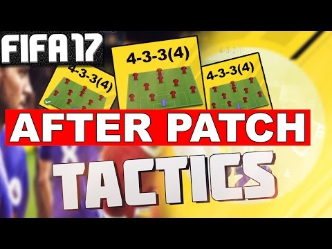 FIFA 17 4-3-3 (4) THE BEST CUSTOM TACTIC & PLAYER INSTRUCTIONS AFTER PATCH - GAMEPLAY EXAMPLES