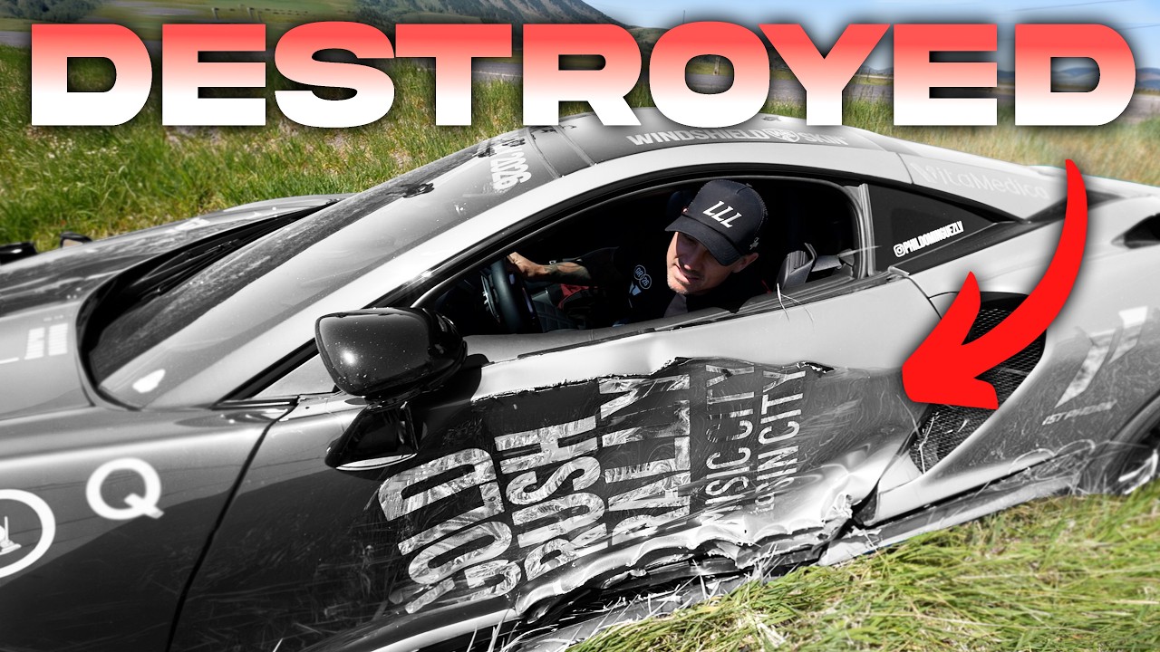 I CRASHED THE MCLAREN!