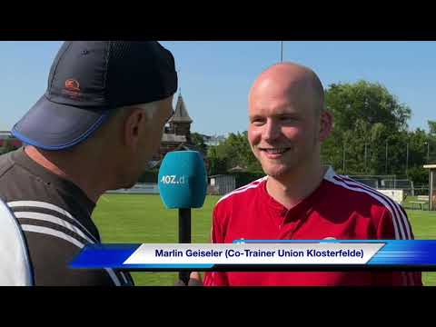 Fußball Brandenburgliga: Union Klosterfelde wird in Oranienburg Landesmeister